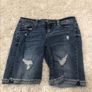 Jean shorts